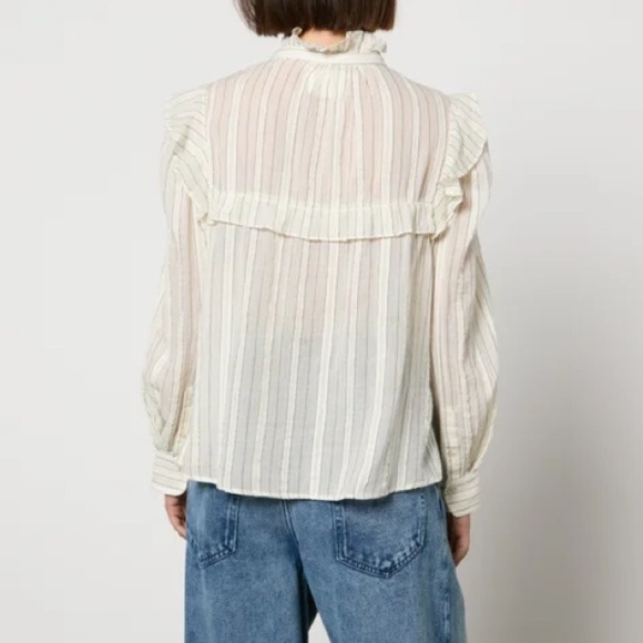 NWT Isabel Marant Etoile PLALIA TOP - Size 36 - 100% Cotton - Picture 3 of 16